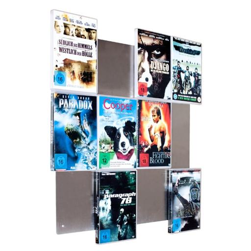 DVD-Wandregal DVD-Wall4x3 - CD-Wall
